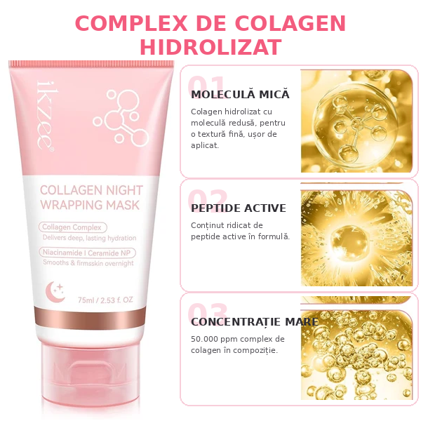 Masca de Noapte cu Colagen